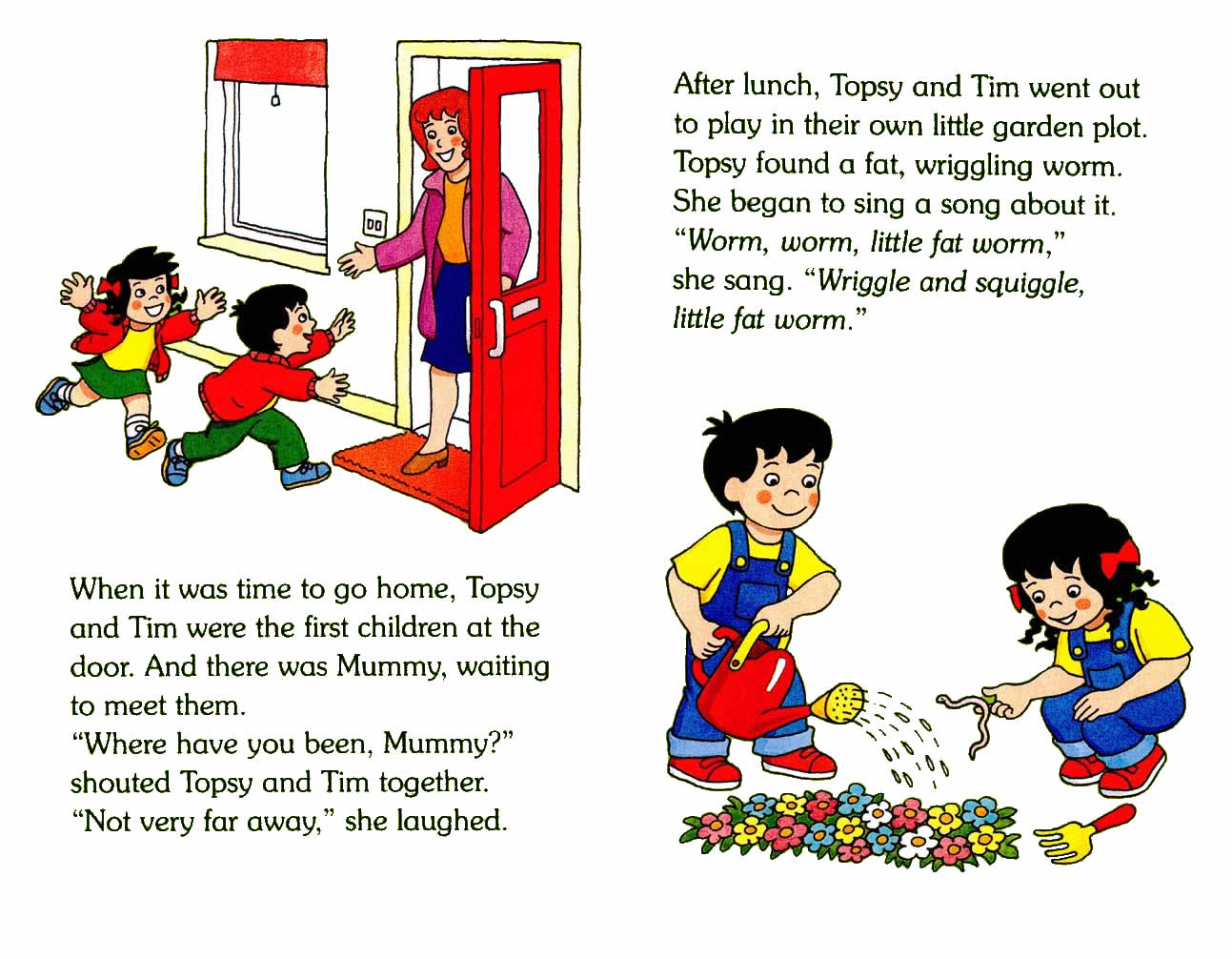 Ladybird - Topsy Tim Books - The Big Surprise (07),绘本,绘本故事,绘本阅读,故事书,童书,图画书,课外阅读